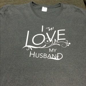 I love my husband T-shirt